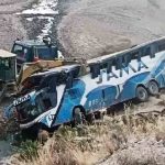 bus embarrancado