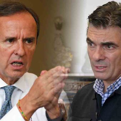 Tuto Quiroga y Rodrigo Paz