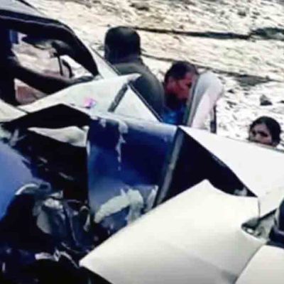 accidente en ruta a los Yungas