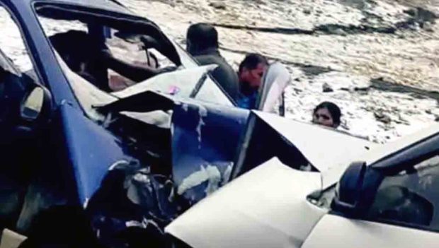 accidente en ruta a los Yungas