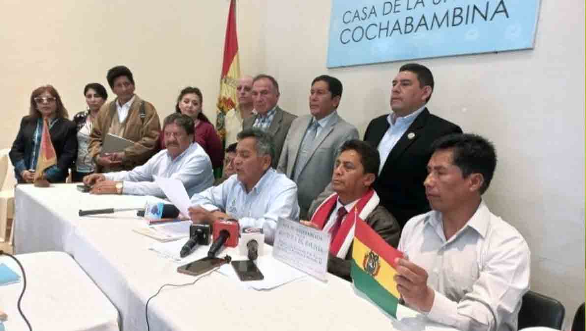 reunión de cívicos de Bolivia