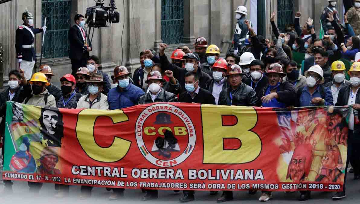 marcha de la COB