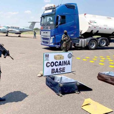 droga incautada por la Felcn