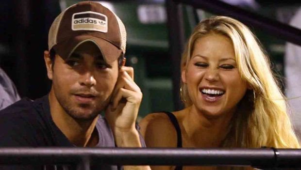 Enrique Iglesias y Anna Kournikova