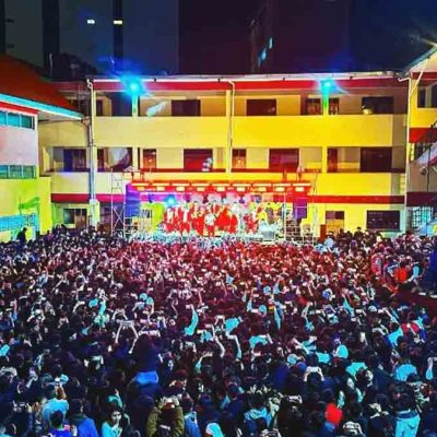 la fiesta donde ocurrió la estampida