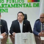 el acto de posesión del nuevo fiscal departamental de Beni