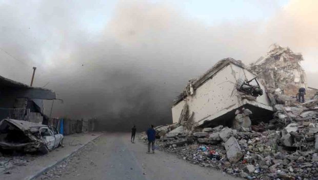 bombardeos en Gaza