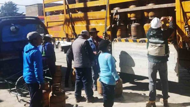 supervisión de la ANH en el suministro de GLP