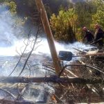 incendio en Colomi