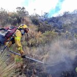incendio en Colomi