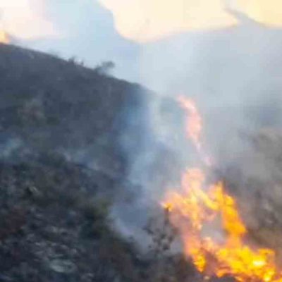 incendio en Tolata