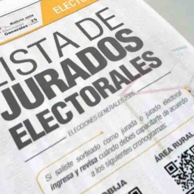 lista de jurados electorales