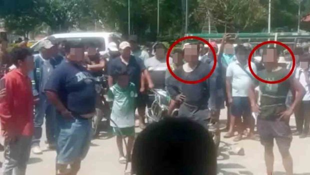ladrones atrapados