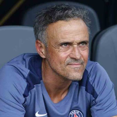 Luis Enrique operado por fractura de clavícula