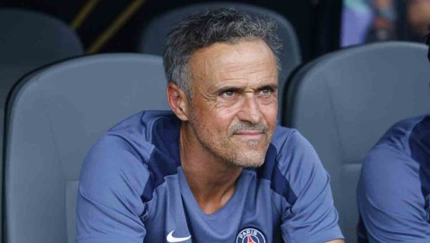 Luis Enrique operado por fractura de clavícula