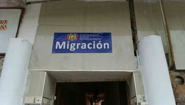 oficinas de migración en Bolivia