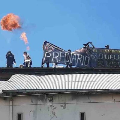 reclusos protestan por pago de prediarios en La Paz