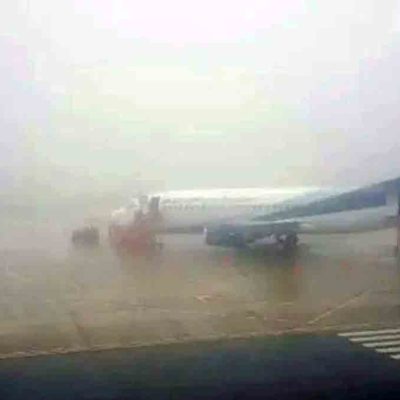 neblina aeropuerto de El Alto