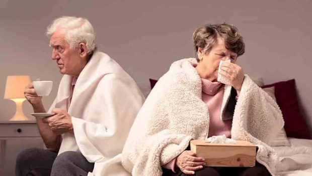 resfrío en adultos mayores