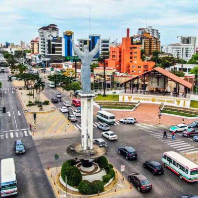 la ciudad de Santa Cruz de la Sierra