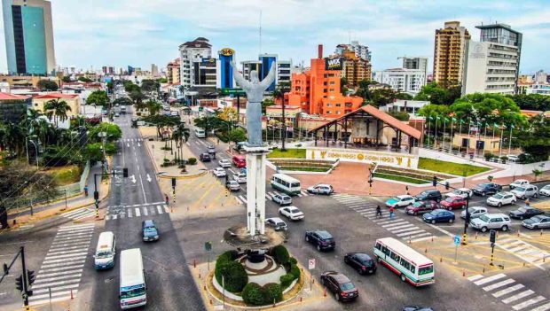 la ciudad de Santa Cruz de la Sierra