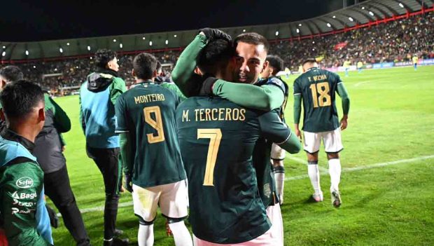 jugadores de Bolivia