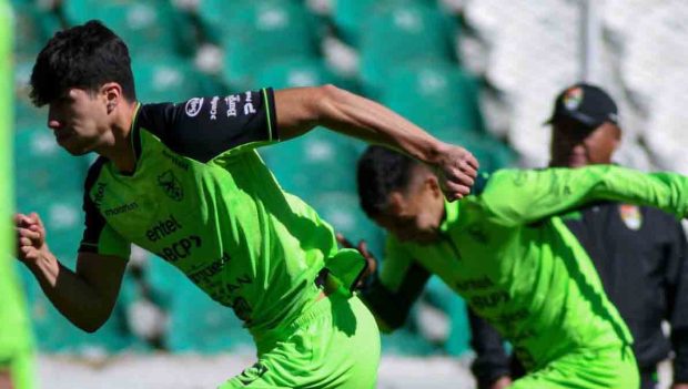 entrenamiento selección boliviana