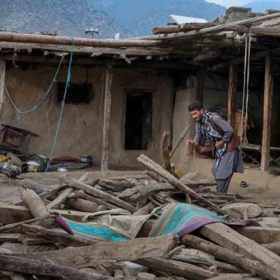 muertos por sismo en Afganistán