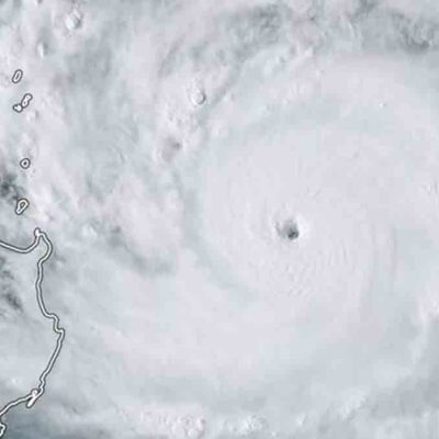 supertifón afecta Filipinas y Taiwán