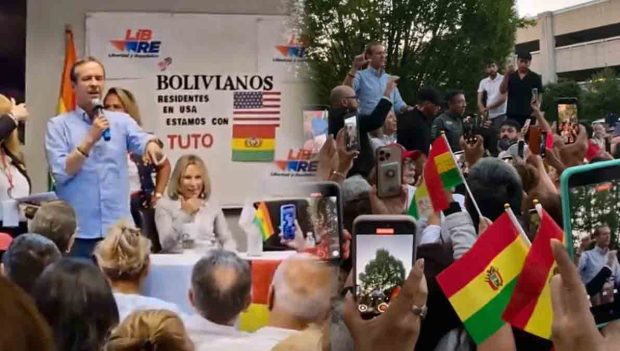 Tuto Quiroga en Washington