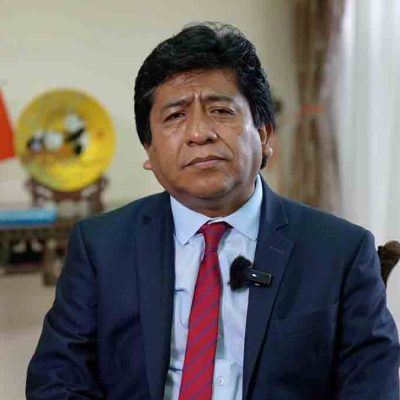viceministro de Relaciones Exteriores, Elmer Catarina