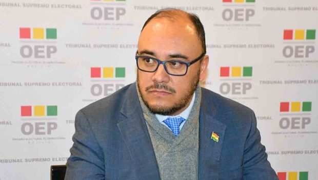 vocal del TSE Gustavo Ávila