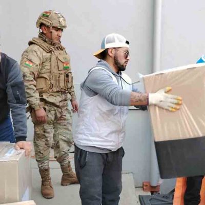 distribución material electoral