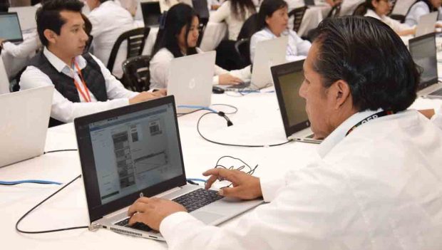 computo de actas en el TED de Cochabamba