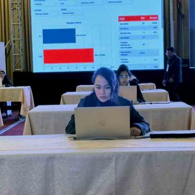 centro de cómputo del TED de La Paz