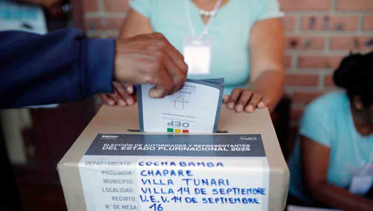 votación en Bolivia