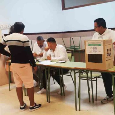 votación en el exterior