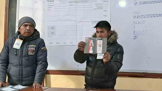 conteo de votos