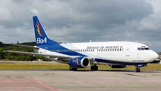 avión de BoA