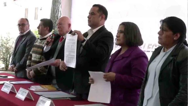 el acto de proclamación del presidente y vicepresidente electos en el TSE