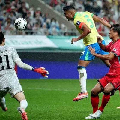 Brasil golea a Corea del Sur