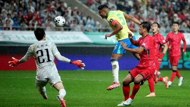 Brasil golea a Corea del Sur