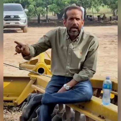 el gobernador Luis Fernando Camacho