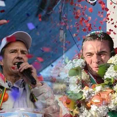 Tuto Quiroga y Rodrigo Paz