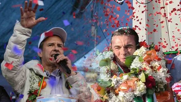 Tuto Quiroga y Rodrigo Paz
