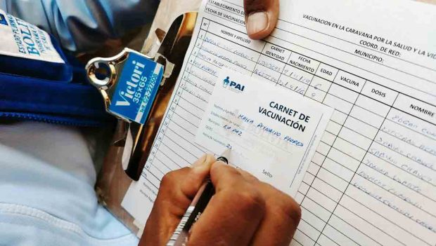 carnet de vacunación