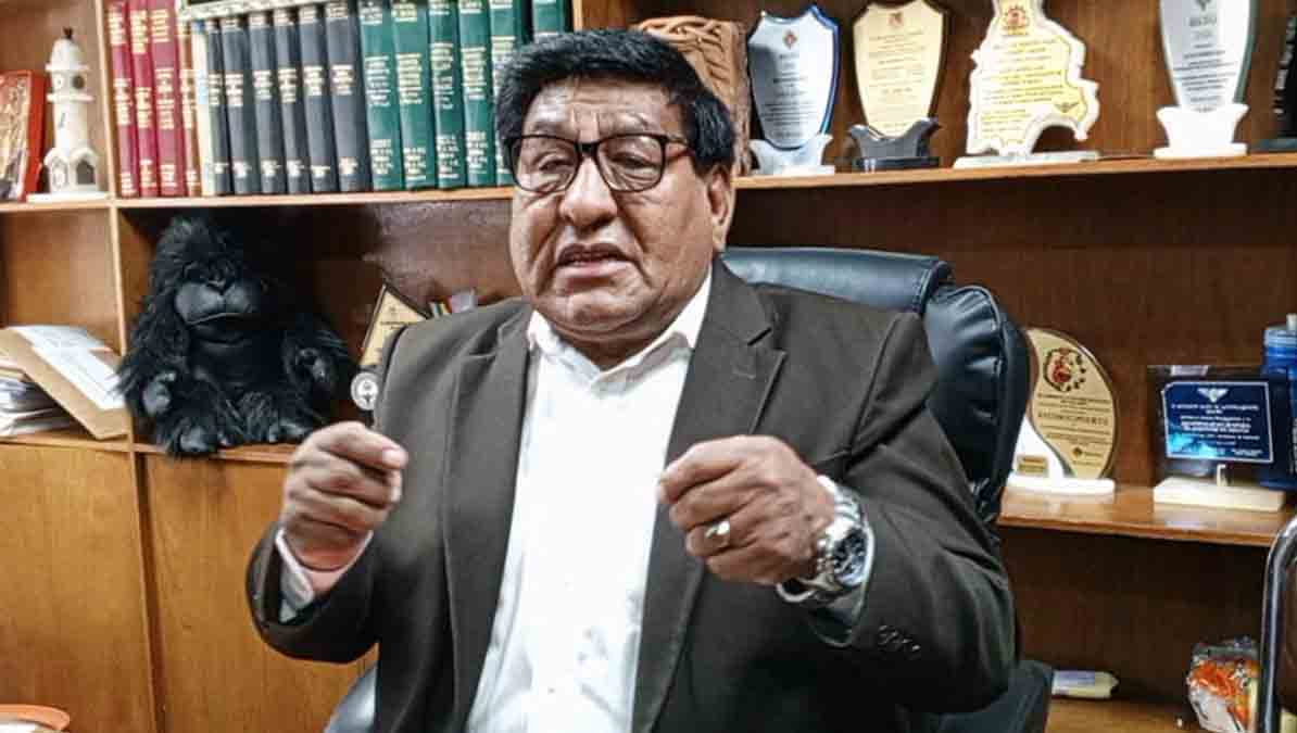 Lucio Gómez, dirigente de los choferes