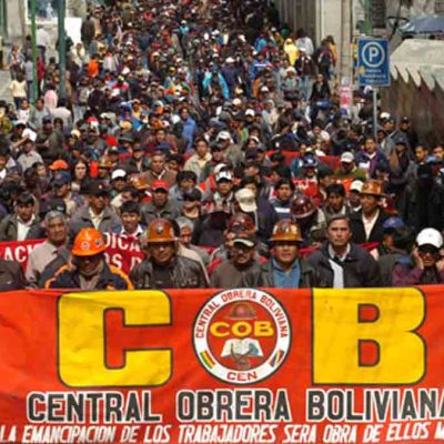 Inicia Congreso de la COB para elegir comité ejecutivo