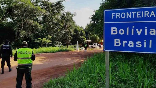 Policía boliviana refuerza control en la frontera con Brasil