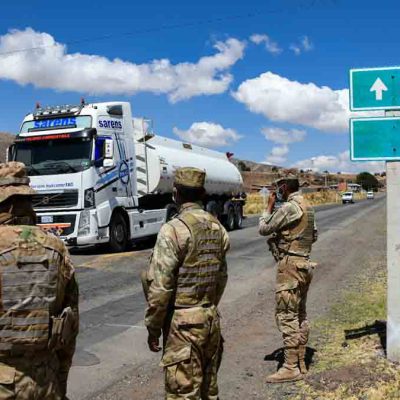 control militar en fronteras de Bolivia